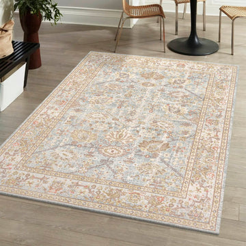 Alba Modern Faded Peshawar Area Rug